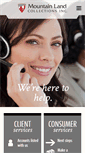 Mobile Screenshot of mountainlandcollections.com